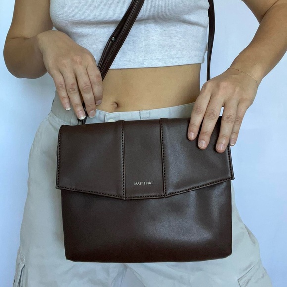 Brown MATT & NAT cross body bag - Picture 8 of 10